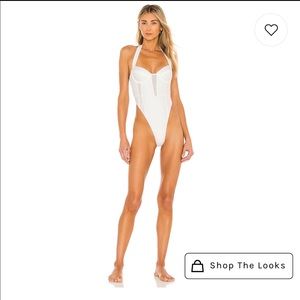 Revolve Michael Costello White One Piece